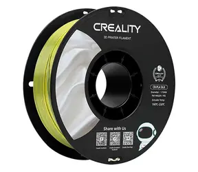 Creality Filament CR-Silk PLA gelb-blau / Filament für 3D-Drucker / PLA / 1,75 mm / 1 kg