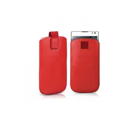 SBS Universal Poche Case für Smartphones bis 4,5 Zoll rot