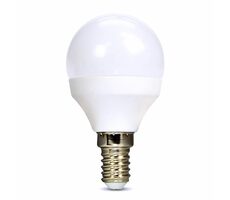 Solight WZ417 LED-Leuchtmittel 6W / Miniglobe / E14 / 4000K / 510lm / weiß 