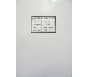 Fellowes Laminierfolie A4 / 80 µm / glänzend / 100 Stück