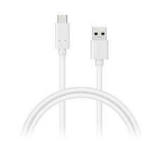 Connect IT Wirez USB-C (Typ C) - USB 1m weißes Kabel, Stromstärke bis zu 3 A