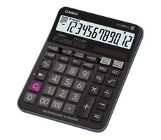 Casio DJ 120 D PLUS schwarz / Tischrechner / zwölf Ziffern