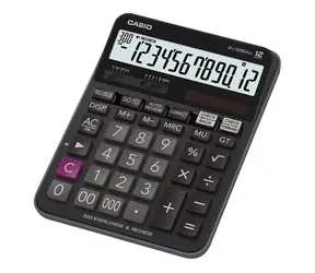 Casio DJ 120 D PLUS schwarz / Tischrechner / zwölf Ziffern
