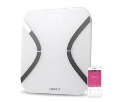 Umax SMART Scale US20E intelligente Personenwaage / Bluetooth / bis 180 kg