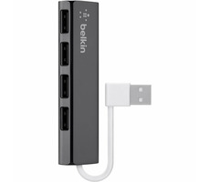 Belkin USB HUB 4- Port Ultra-Slim Travel Hub / USB 2.0
