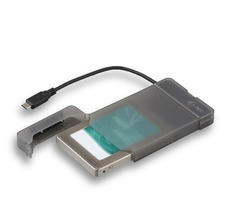 i-TEC MySafe USB-C 3.1 Gen. 2 Easy 2,5-Zoll-Außengehäuse - Schwarz