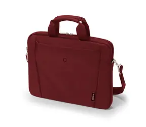 Dicota Slim Case BASE 13-14.1 rot / Laptoptasche / Nylon