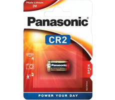 Panasonic Lithium nicht wiederaufladbare Fotobatterie CR2 / 1 Stück / Blister