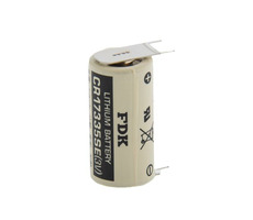 Sanyo FDK Nicht wiederaufladbare Batterie 2/3A CR-17335SE-FT1 / Lithium / mit Anschlüssen an PCB / 1 Stück / Bulk