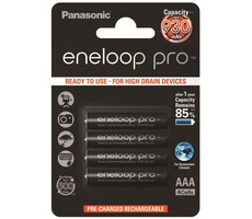 Panasonic Eneloop Pro Akku AAA 930 mAh / Ni-MH / 4 Stück / Blister