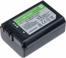 T6 Power Akku Sony NP-FW50 / 1080mAh / schwarz