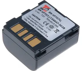 T6 Power Akku für JVC BN-VF707U / BN-VF707 / 700mAh / grau
