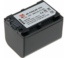 T6 Power Akku für Sony NP-FV70 / 1960mAh / grau