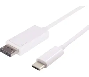 MicroConnect -Kabel USB3.1 C (M) - DisplayPort V1.2 (M) / 4K*2K@60Hz / 1m / weiß