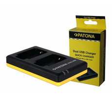 Patona Ladegerät Foto Dual Quick Sony NP-FM500H / USB