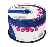 MediaRange CD R 700MB 52x Spindel 50 Stk 