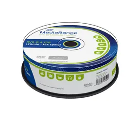 MediaRange DVD- R 4,7GB 16x Spindel 25 Stk 