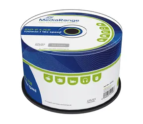 MediaRange DVD- R 4,7GB 16x Spindel 50 Stk 
