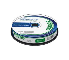 MediaRange DVD-RW 4,7GB 4X Spindel 10 Stk 