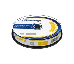MediaRange DVD+RW 4,7GB 4X Spindel 10 Stk 