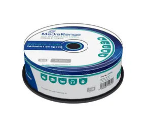 MediaRange DVD+ R 8,5GB 8x Dual Layer Spindel 25 Stk 