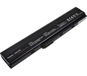 T6 Power -Akku für Asus A42 / A52 / B53 / K42 / K52 / P52 / N82 / X42 / X52 / 6 Zellen / 4600 mAh