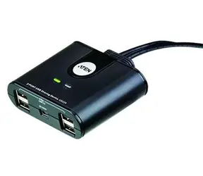 Aten USB 2.0 Peripherie-Switch 2 PC: 4 USB 