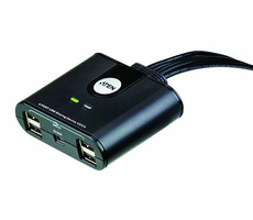 Aten USB 2.0 Peripherie-Switch 4 PC: 4 USB  