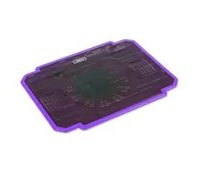 Omega Kühlbox / Laptopständer für 10-17 Zoll / 14-cm-Lüfter / 2 USB- Port / Lila