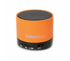 Omega OG47B Bluetooth-Lautsprecher / 3 W / FM / Micro-SD / Aluminium / Orange