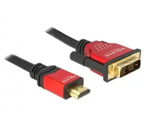DeLock Kabel High Speed HDMI - HDMI A Stecker > DVI Stecker / 2 m