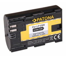Patona Akku für Foto Canon LP-E6 & LP-E6N / 1600mAh / Li- ION