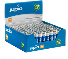 JUPIO Alkaline AA Displaybox - 100 Stück/Alkalibatterien