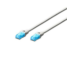 Digitus Ecoline Cable weiß 3M / UTP / CAT 5e / AWG 26:7