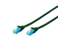 Digitus Ecoline Cable grün 5m / UTP / CAT 5e / AWG 26:7 