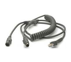 Datalogic KWB Kabel / Spirale / Mini-DIN / 2m / grau