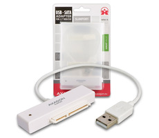Axagon ADSA-1S, USB2.0 - SATA HDD/SSD-Adapter inkl. 2,5-Zoll-Gehäuse