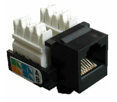 DATACOM Keystone CAT5E (UTP) schwarz