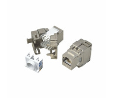 DATACOM Keystone CAT5E (STP) grau