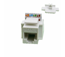 DATACOM Keystone UTP CAT5E selbstkerbendes Weiß