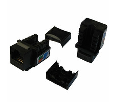 DATACOM Keystone UTP CAT5E selbstschneidendes Schwarz