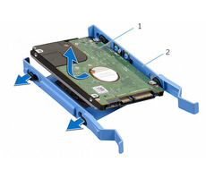 DELL Rahmen für 2,5" HDD / für Optiplex 3040 / 5040 / Vostro 3650