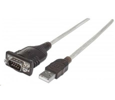 Manhattan USB-zu-Seriell Port Adapter Prolific PL-2303RA Chip 1,8 m