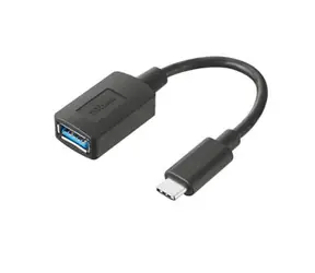 Trust USB-C-zu-USB3.0-Konverter schwarz
