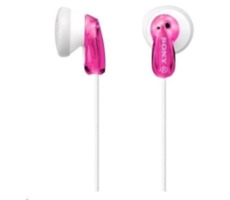 Sony MDR-E9LPP - In-Ear-Kopfhörer, 13,5-mm-Treibereinheit, Neodym-Magnet, 1,2 m Kabel, Pink