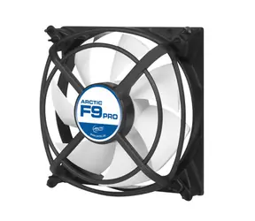 ARCTIC F9 PRO / 92 mm / Fluid Dynamic Bearing / 0,4 Sone bei 2000 U/min / 66,3 m3h / 3-polig
