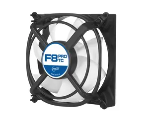 ARCTIC F8 Pro TC, 80x80x34 mm Gehäuselüfter mit TC-Steuerung