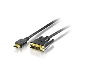 Equip HDMI/-DVI Digital Cable 3,0m, schwarz, HQ
