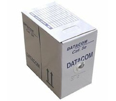DATACOM UTP-Kabel, Cat.5e, Box 305 m, PVC - Outdoor (Outdoor, -40 - +70)