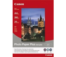 Canon Fotopapier SG-201 - A4 - 260 g/m2 - 20 Blatt - halbglänzend